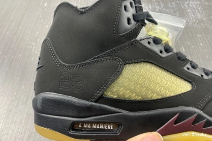 Maniére SP 5 Retro Ma 577 Jordan HighQuality A  Black FD1330-001 0920